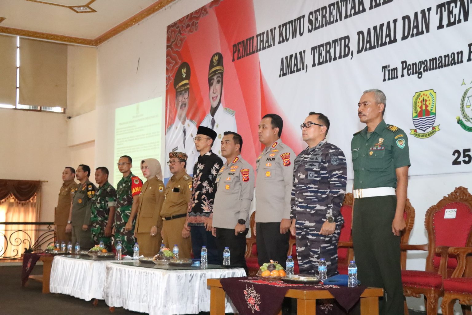 Kapolres Cirebon Kota Hadiri Deklarasi Damai Pemilihan Kuwu Serentak Se-Kabupaten Cirebon