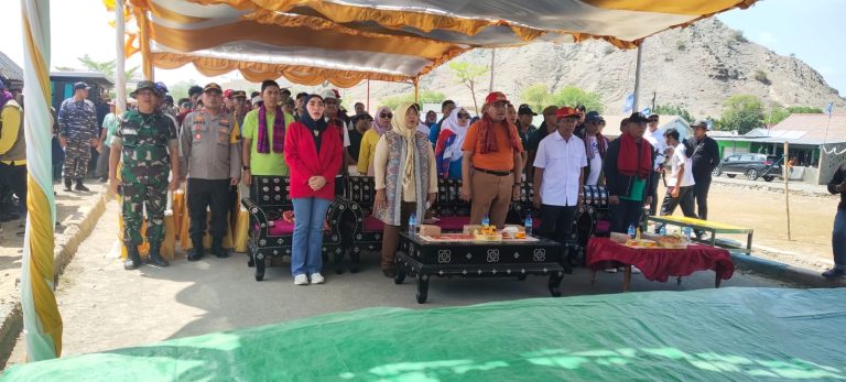 Wakapolres KSB Hadiri Kunker PJ Gubernur NTB di Kecamatan Poto Tano