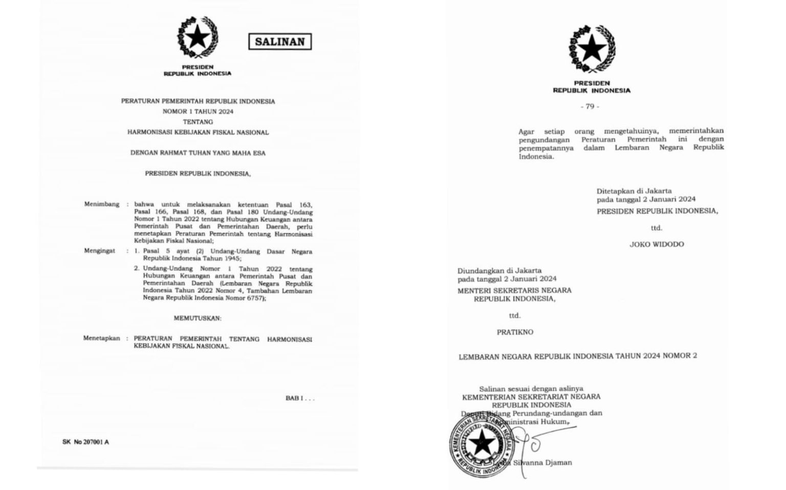 Kabag Adbang Pastikan RPP Harmonisasi Kebijakan Fiskal Nasional Sudah Ditandatangan Presiden Jokowi