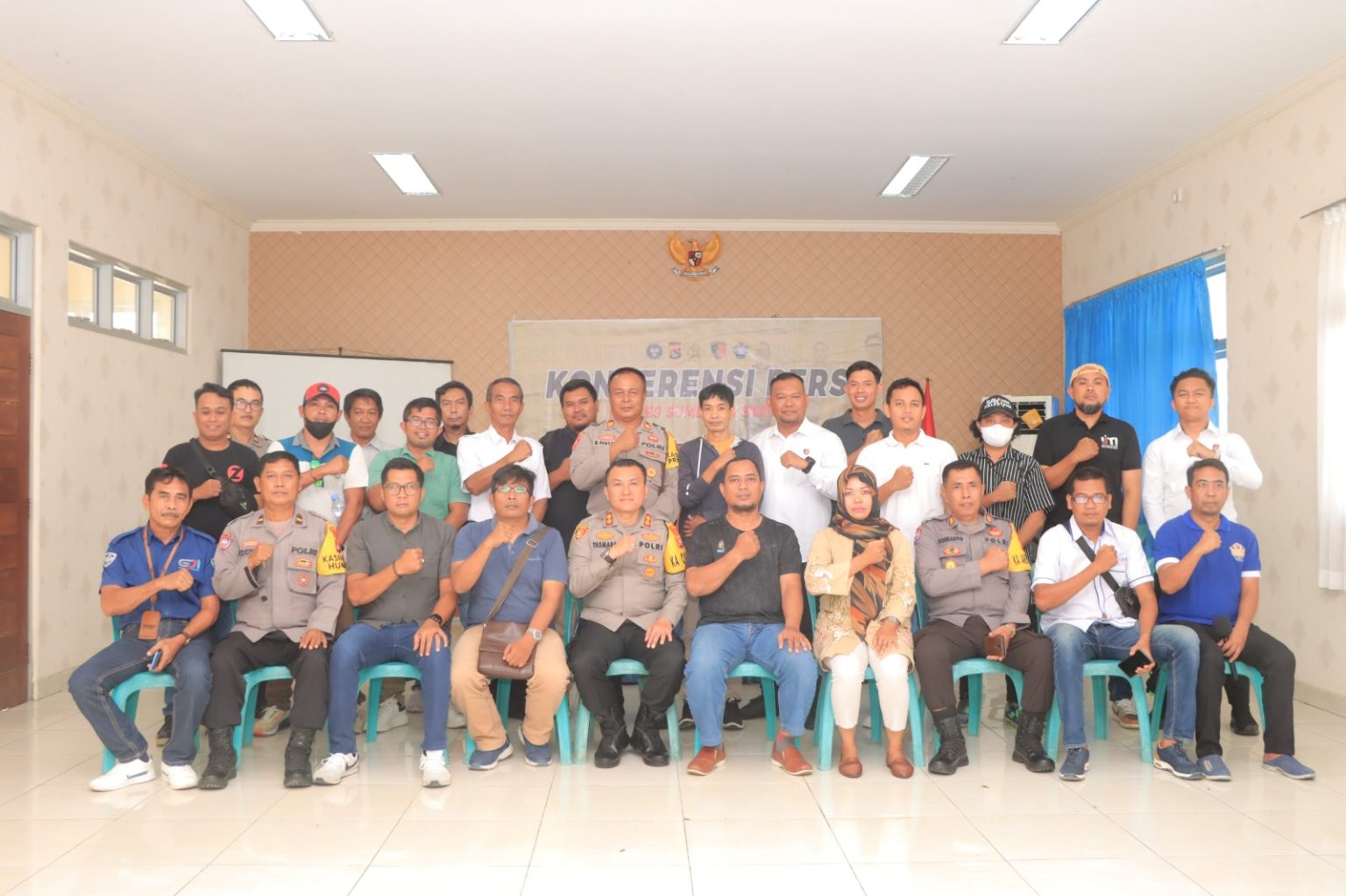 Silaturrahmi Rutin Setiap Bulan Kapolres Sumbawa Barat Dengan Awak Media Jaga Kondusifitas Wilayah