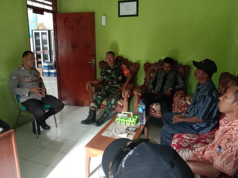 Bhabinkamtibmas Desa Labuhan Kertasari Laksanakan Sambang Desa, Penanganan Problem Solving dan Sosialisasi TPPO