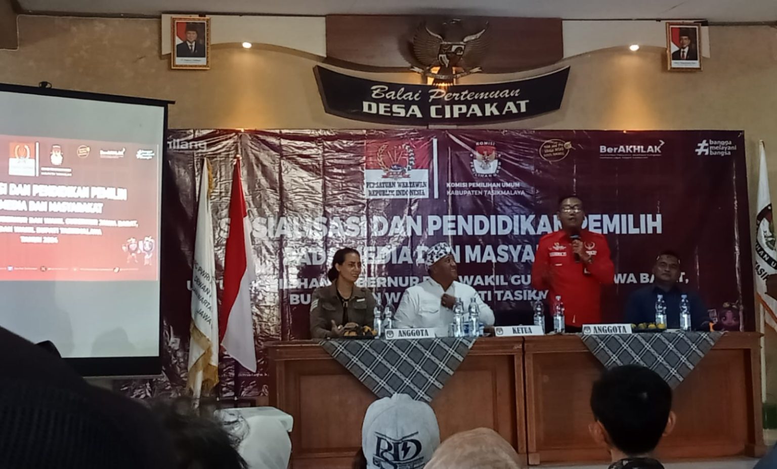 Keren! KPU Gandeng DPC PWRI Kab Tasik Adakan Kegiatan Sosialisasi Pendidikan Pemilih Masyarakat Cerdas