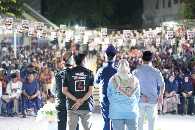 Ribuan Relawan Dan Simpatisan Kelurahan Menala Siap Menangkan Pasangan Fud-Aher