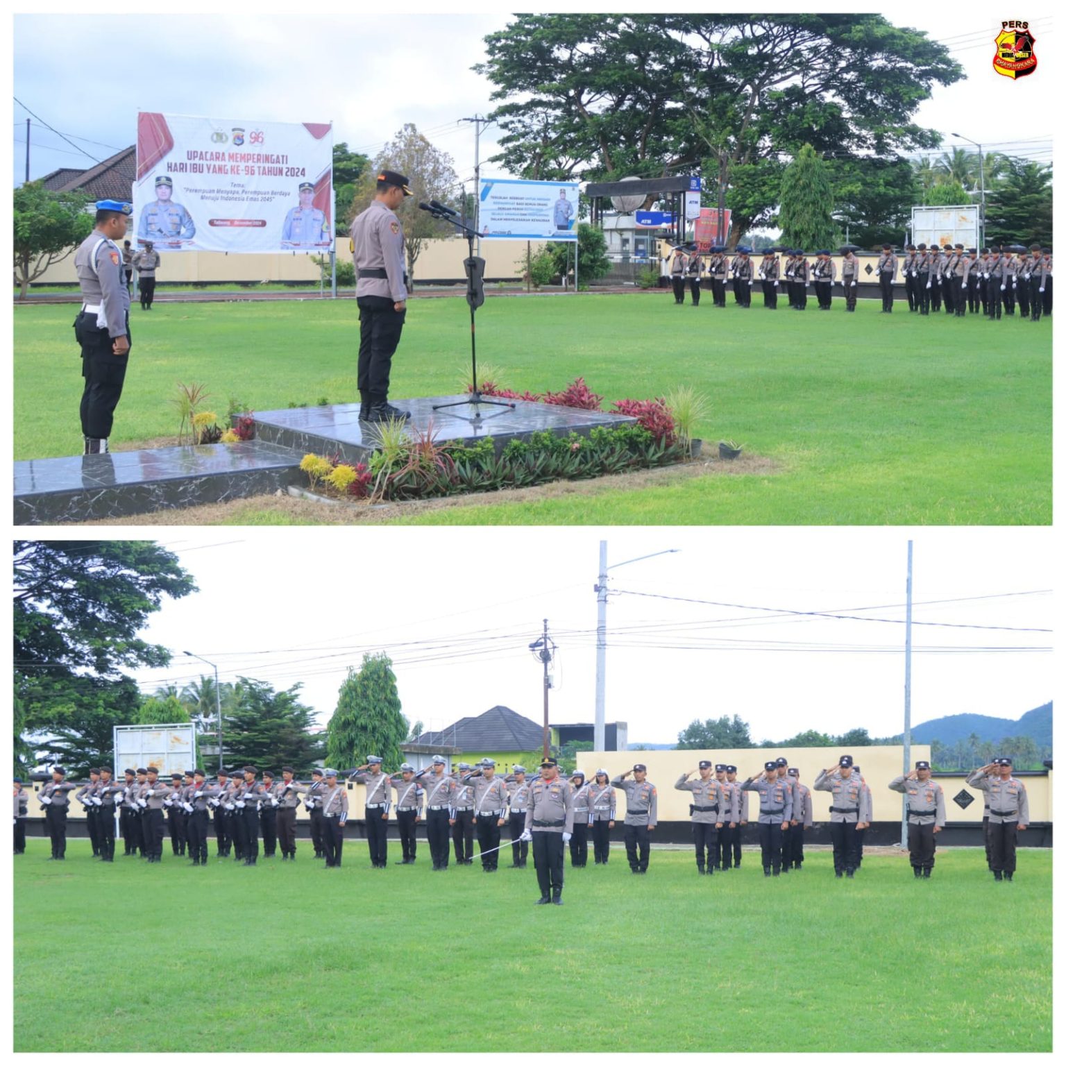 Polres Sumbawa Barat Laksanakan Upacara Memperingati Hari Ibu ke-96