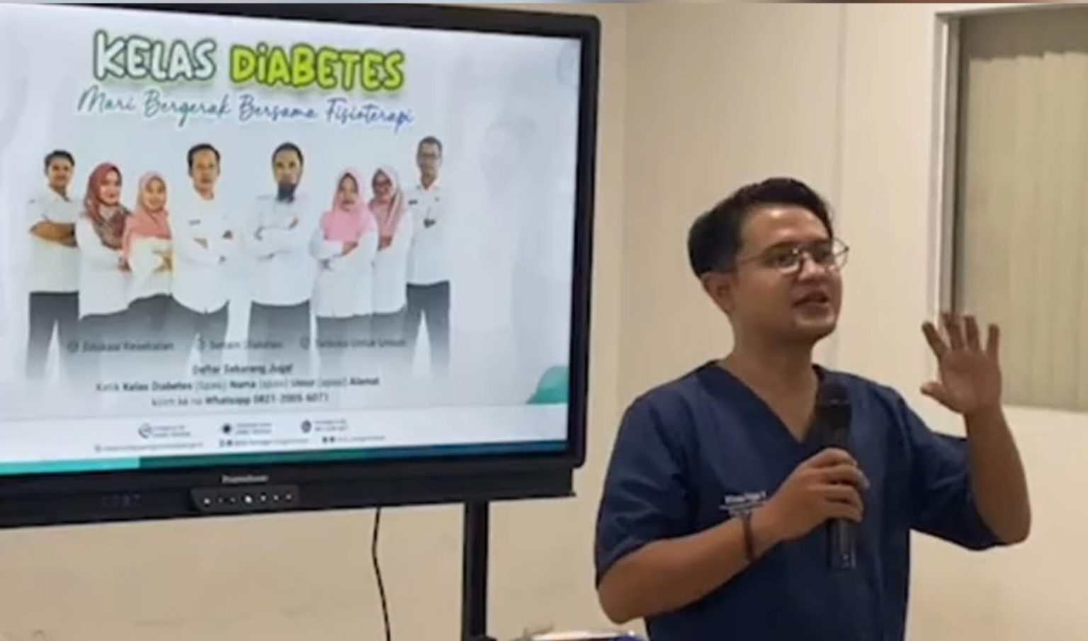 RSUD Pandega Pangandaran Ajak Masyarakat Berolahraga Ringan, Baik Untuk Penderita Diabetes