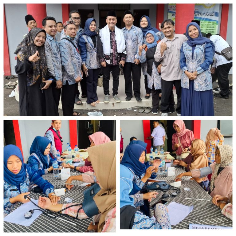 Puskesmas Salopa Berikan Layanan Cek Kesehatan Gratis dalam Acara PHBI, Bupati Tasikmalaya Berikan Apresiasi
