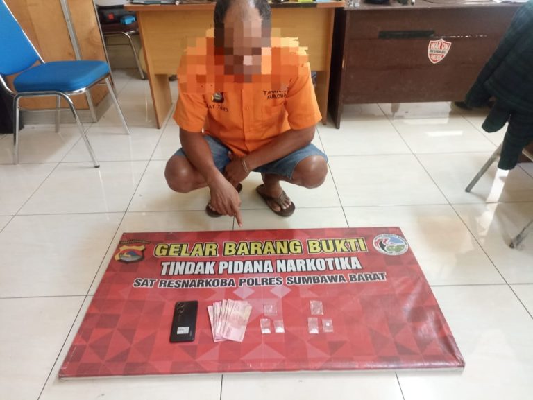 Polres Sumbawa Barat Kembali Ungkap Kasus Peredaran Narkoba di Brang Rea, Amankan Residivis