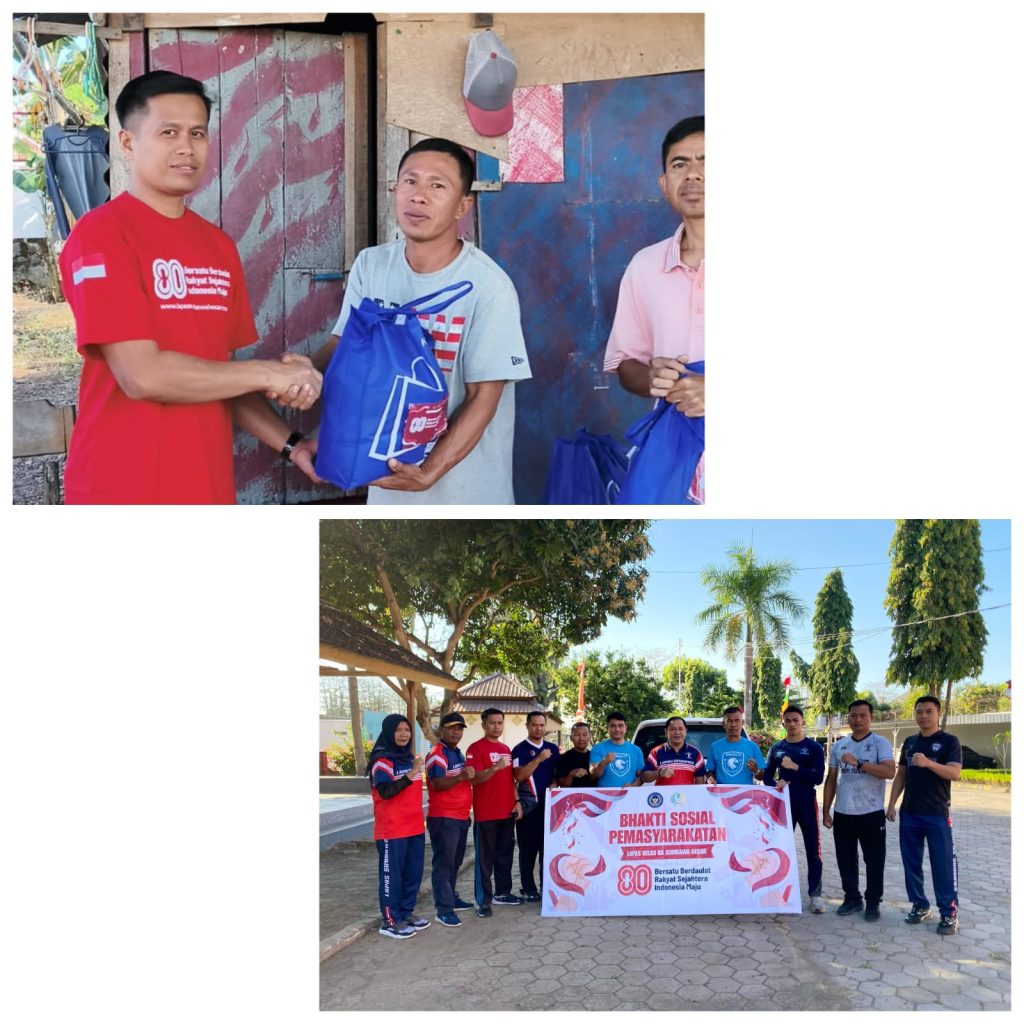 Bakti Sosial Pemasyarakatan, Wujud Kepedulian untuk Masyarakat Sekitar
