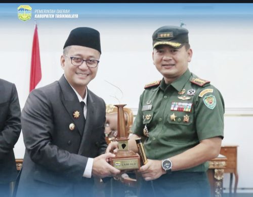 Bupati Tasikmalaya Terima Kunjungan Danrem 062 Tarumanagara