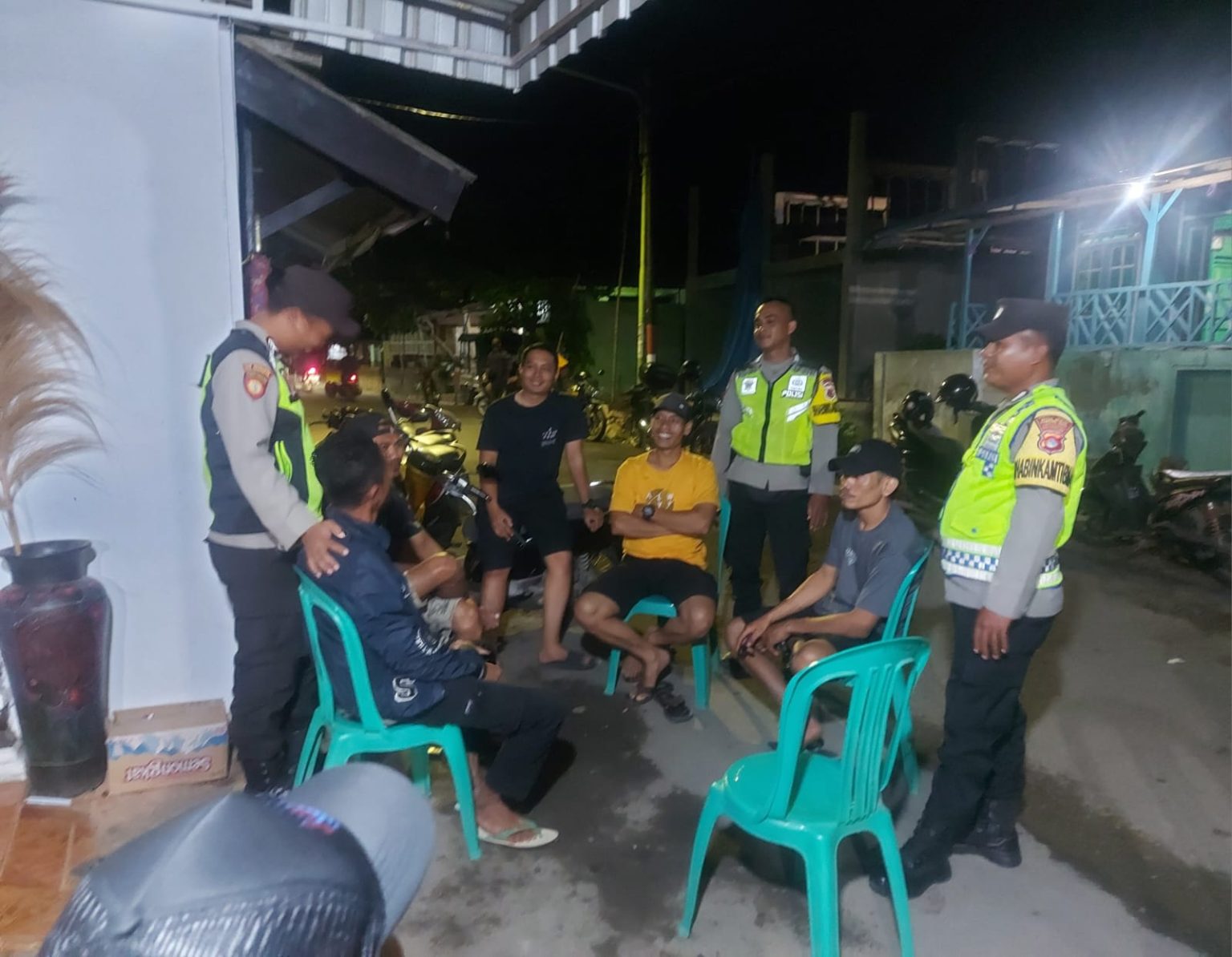 Patroli Polsek Seteluk, Wujudkan Kamtibmas Kondusif