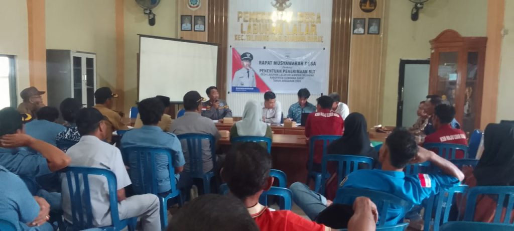 Pemdes Labuhan Lalar Menggelar Rapat Musyawarah Desa Tentang Penentuan Penerimaan BLT – DD TA 2026
