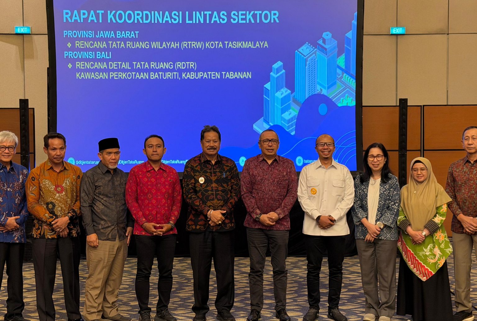 Wali Kota Tasikmalaya Hadiri Pembahasan Lintas Sektor RTRW, Perkuat Arah Pembangunan Kota yang Maju dan Berkelanjutan