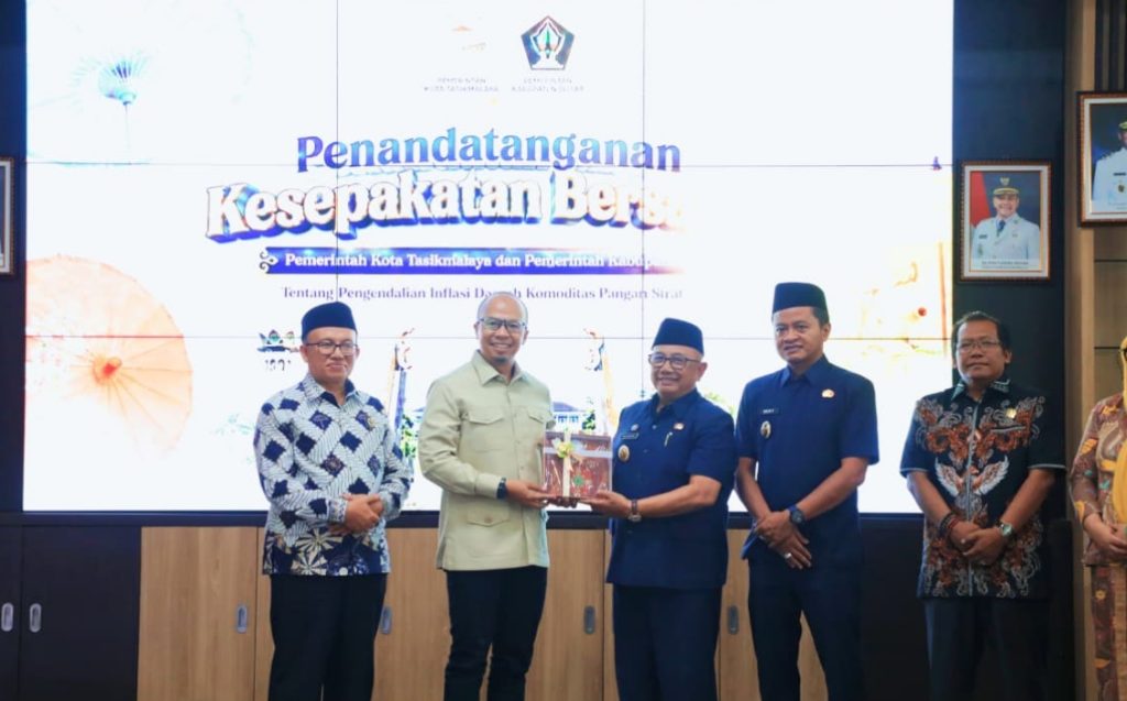 Pemkot Tasikmalaya dan Pemkab Blitar Sepakati Kerja Sama Pengendalian Inflasi Komoditas Pangan Strategis