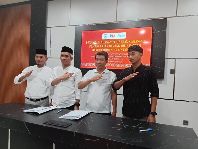 Homestay Bintang Bano Dikelola BUMDes, Pemkab KSB Percepat Program Pariwisata Kerakyatan