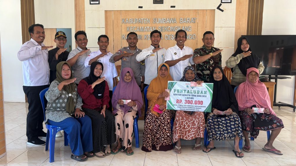 Penyaluran BLT – DD Tahap II TA 2026, Desa Tongo Prioritaskan Lansia Rentan